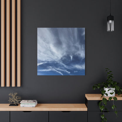 Whispers of the Celestial Realm - Unique Frameless Canvas Wall Art - Art By Earth