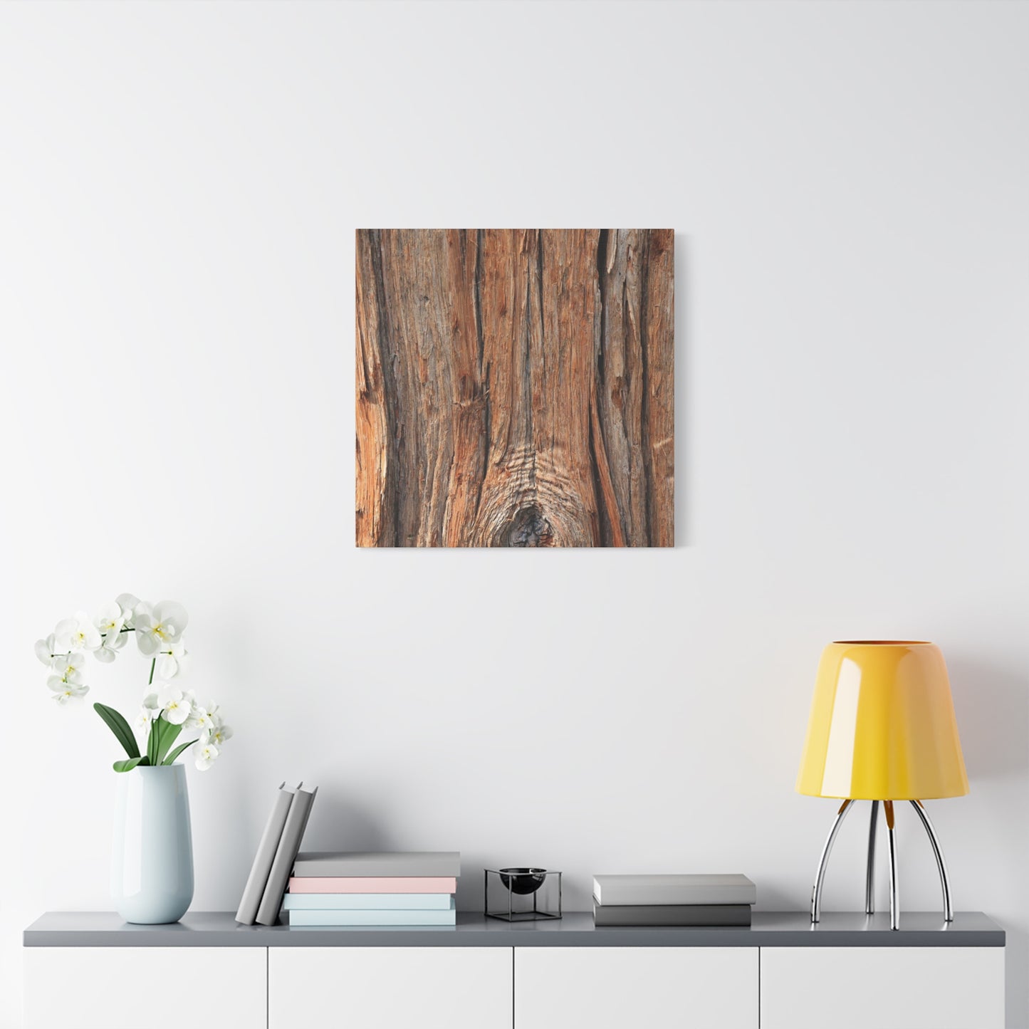 Bark's Ancient Whispers - Unique Frameless Canvas Wall Art - Art By Earth