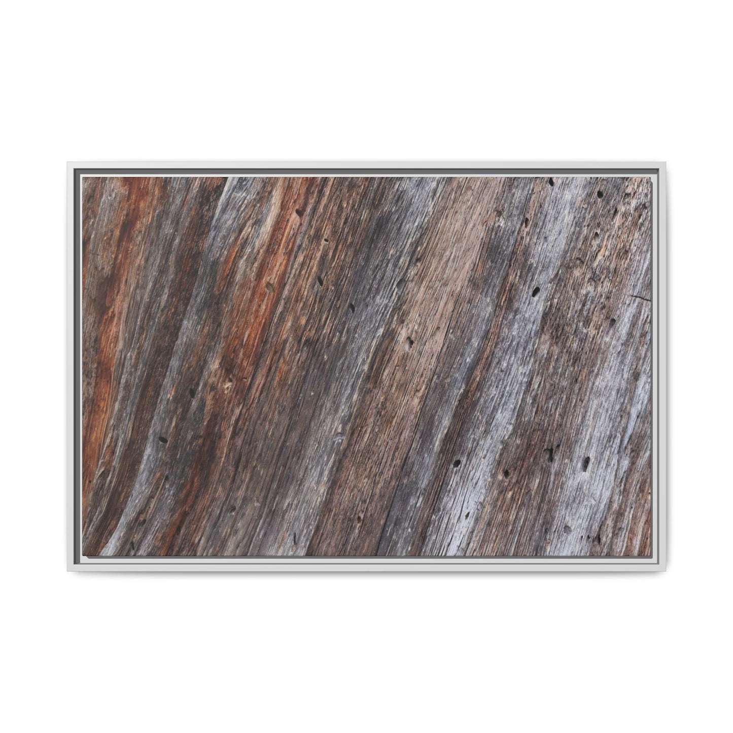 Rustic Floor - Unique Stretched Canvas Wall Art - Art By Earth