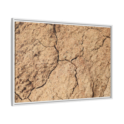 Parched Land - Unique Stretched Canvas Wall Art - Art By Earth