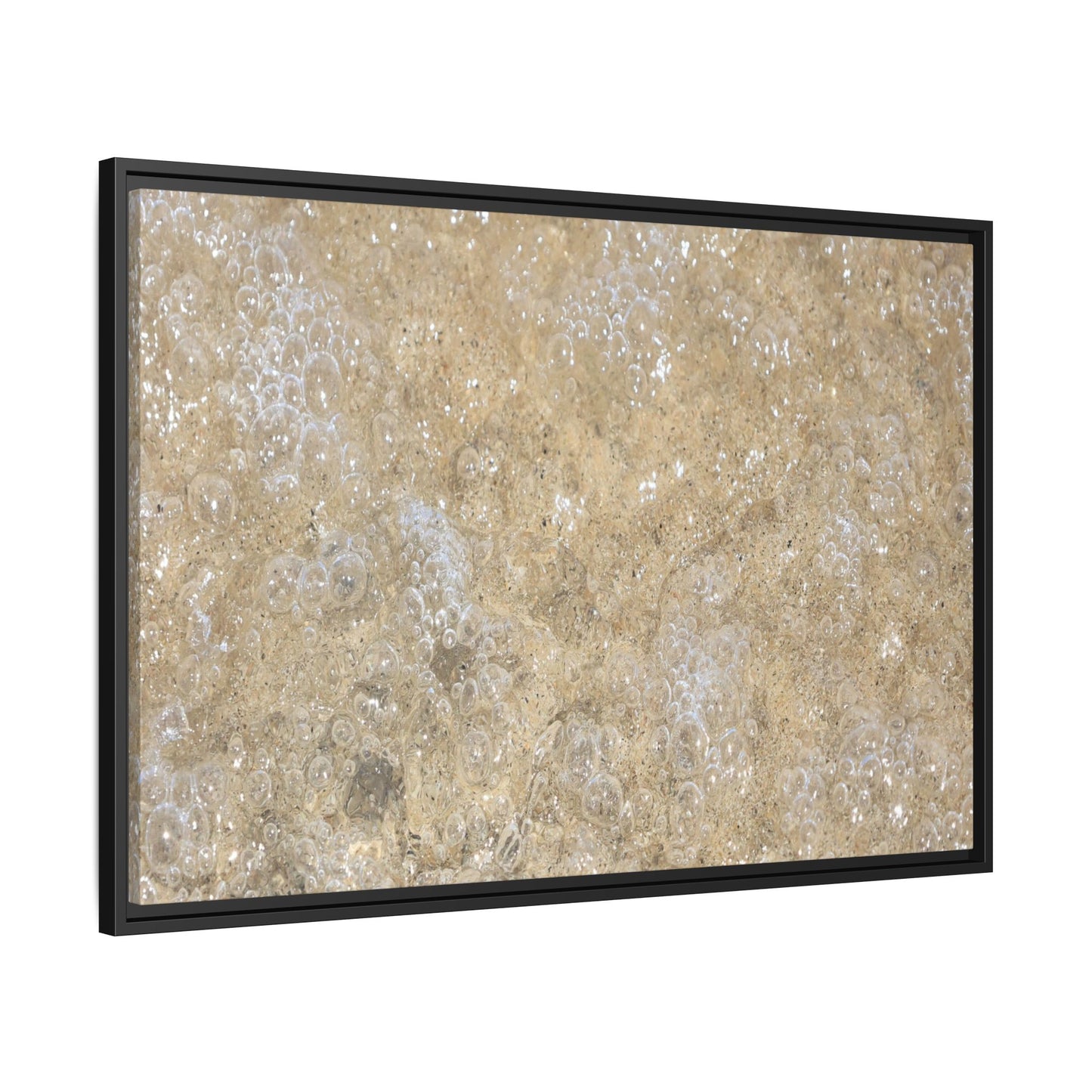 Bubbling Sand - Unique Stretched Canvas Wall Art - Art By Earth