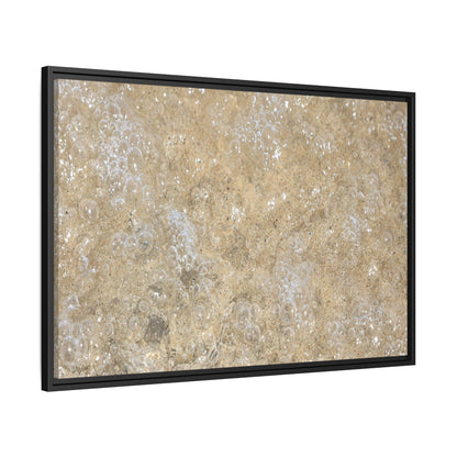 Bubbling Sand - Unique Stretched Canvas Wall Art - Art By Earth