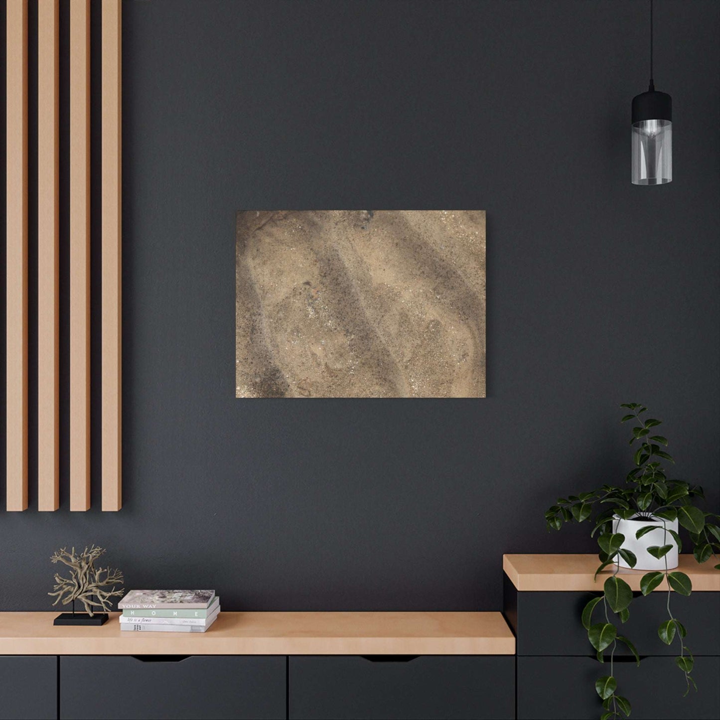 Shallow Waters - Unique Frameless Canvas Wall Art - Art By Earth
