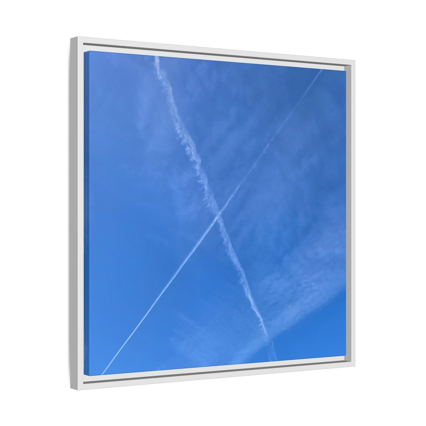 Sky Crossroads - Unique Stretched Canvas Wall Art - Art By Earth