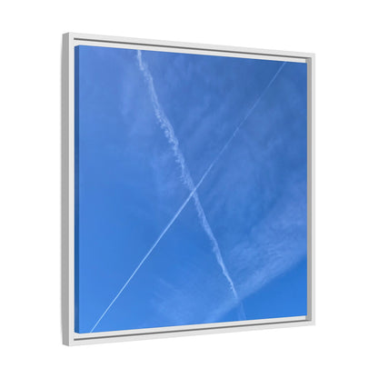 Sky Crossroads - Unique Stretched Canvas Wall Art - Art By Earth