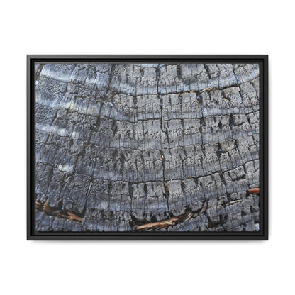 Charred Memories - Unique Stretched Canvas Wall Art - Art By Earth