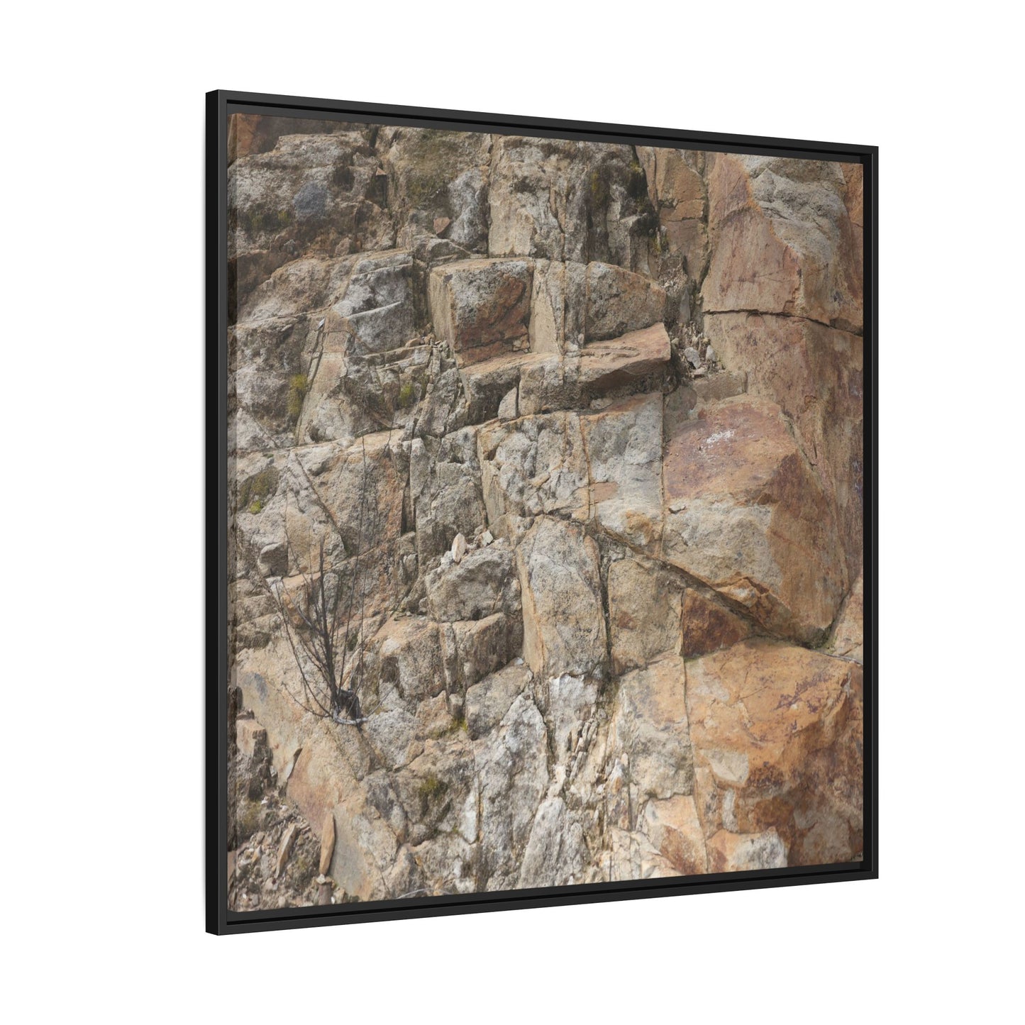 Sandstone Symphony - Unique Stretched Canvas Wall Art - Art By Earth