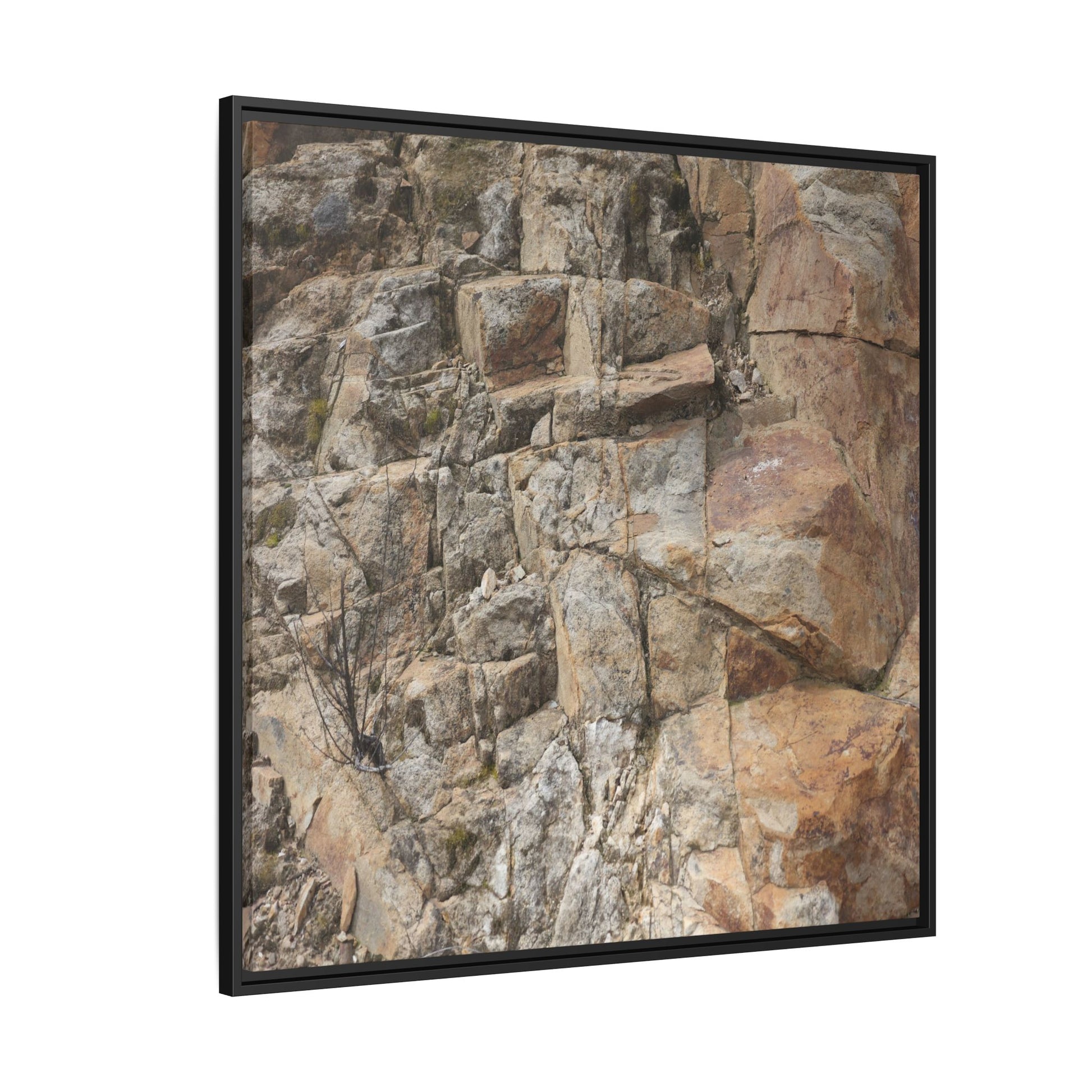Sandstone Symphony - Unique Stretched Canvas Wall Art - Art By Earth
