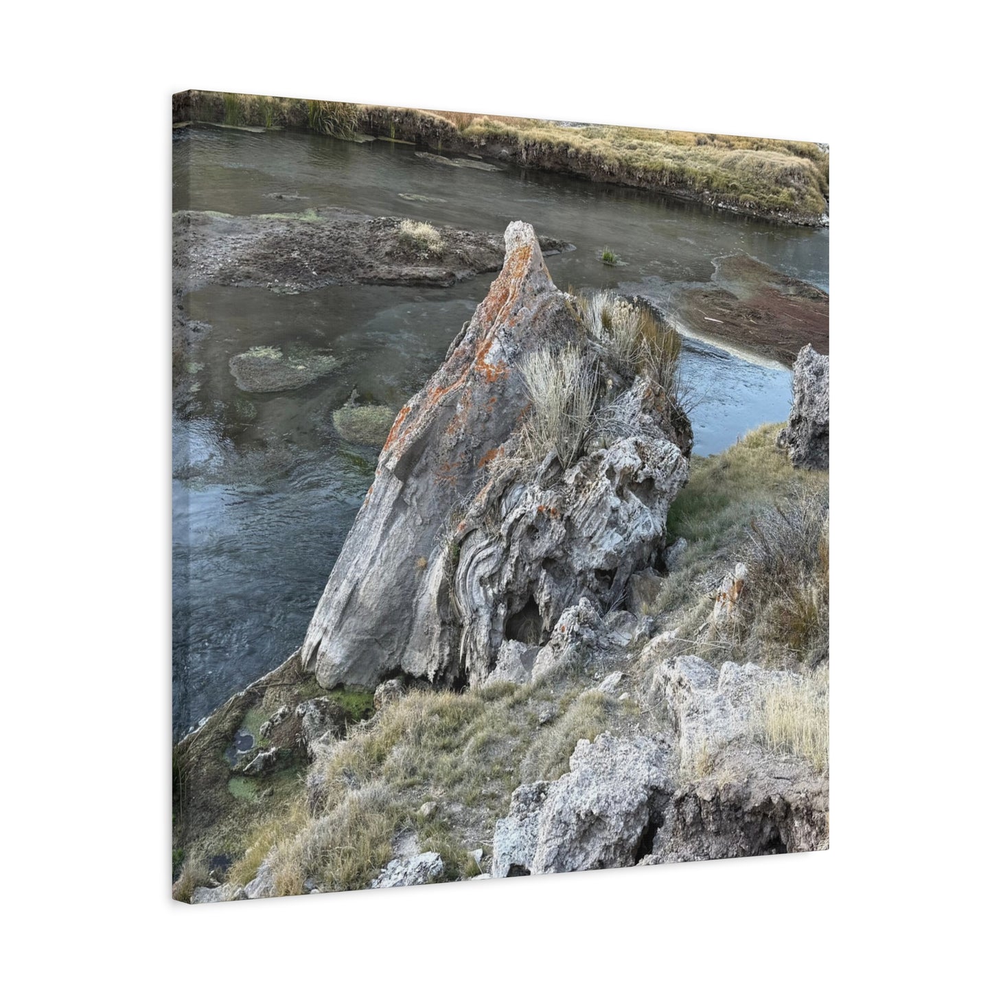 River's Edge - Unique Frameless Canvas Wall Art