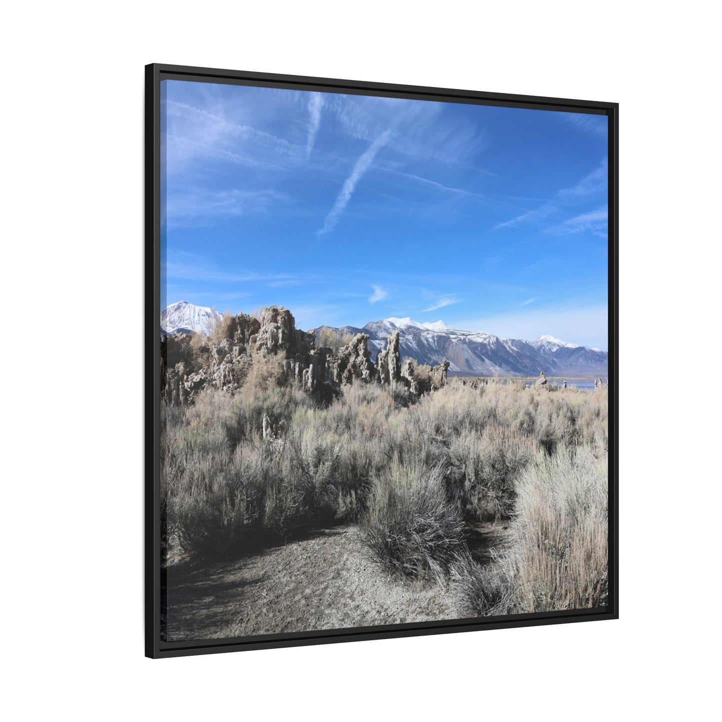 Whispers of the Sagebrush Steppe - Unique Stretched Canvas Wall Art