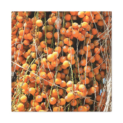 Orange Harvest - Unique Frameless Canvas Wall Art - Art By Earth