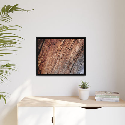 Time's Mark - Unique Stretched Canvas Wall Art - Art By Earth