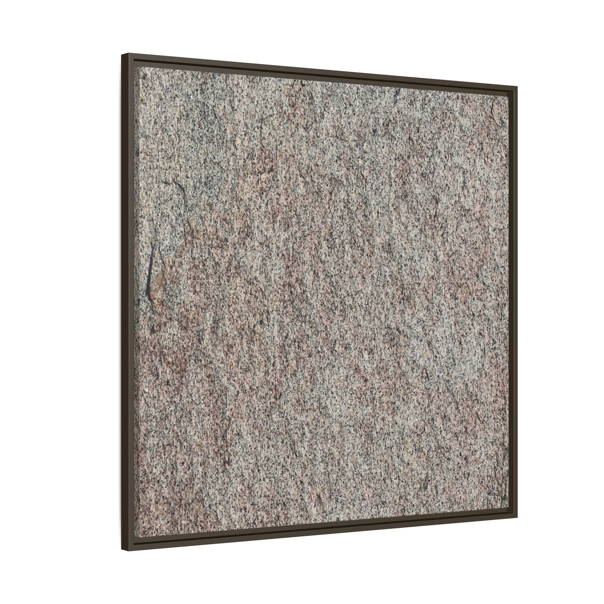 Granular Whispers - Unique Stretched Canvas Wall Art - Art By Earth