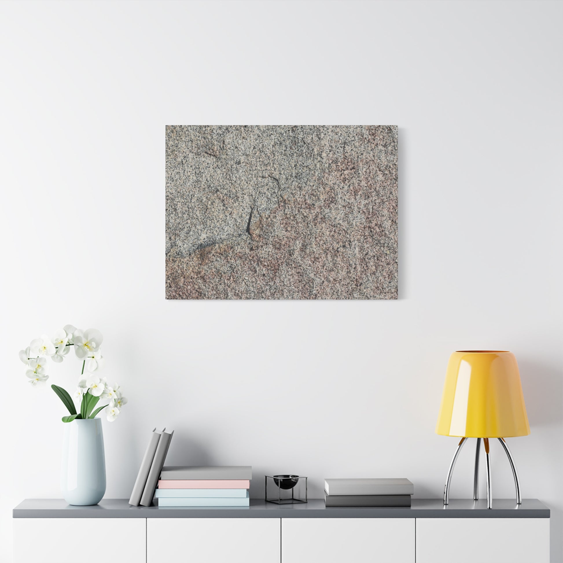 Tectonic Murmur - Unique Frameless Canvas Wall Art - Art By Earth