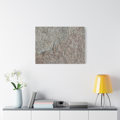 Tectonic Murmur - Unique Frameless Canvas Wall Art - Art By Earth