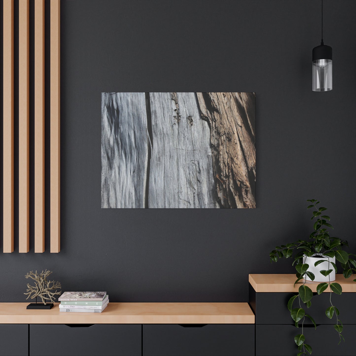 Fracture Lines - Unique Frameless Canvas Wall Art - Art By Earth