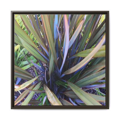 Radiant Leaves - Unique Stretched Canvas Wall Art - Art By Earth