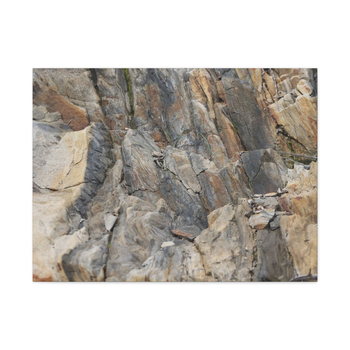 Fractured Memory - Unique Frameless Canvas Wall Art - Art By Earth