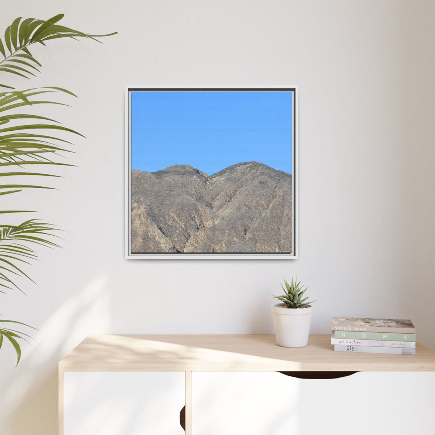 Arid Mountain Breath - Unique Stretched Canvas Wall Art - Art By Earth