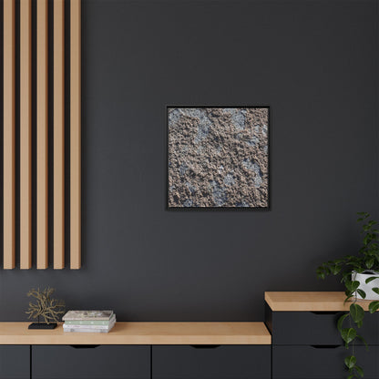 Textured Ground - Unique Stretched Canvas Wall Art