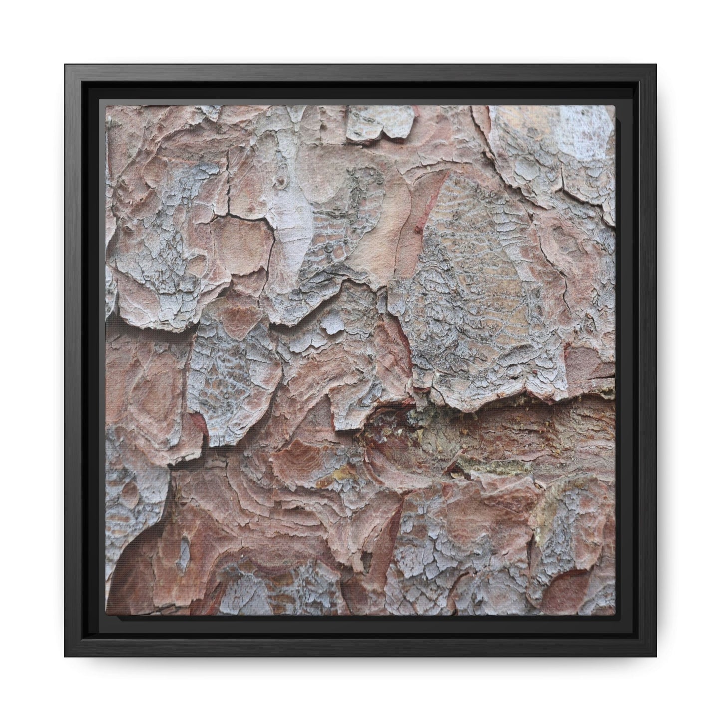 Flaking Serenity - Unique Stretched Canvas Wall Art - Art By Earth