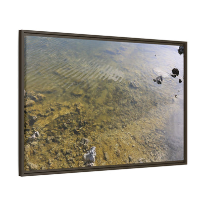 Ripples of Stone - Unique Stretched Canvas Wall Art