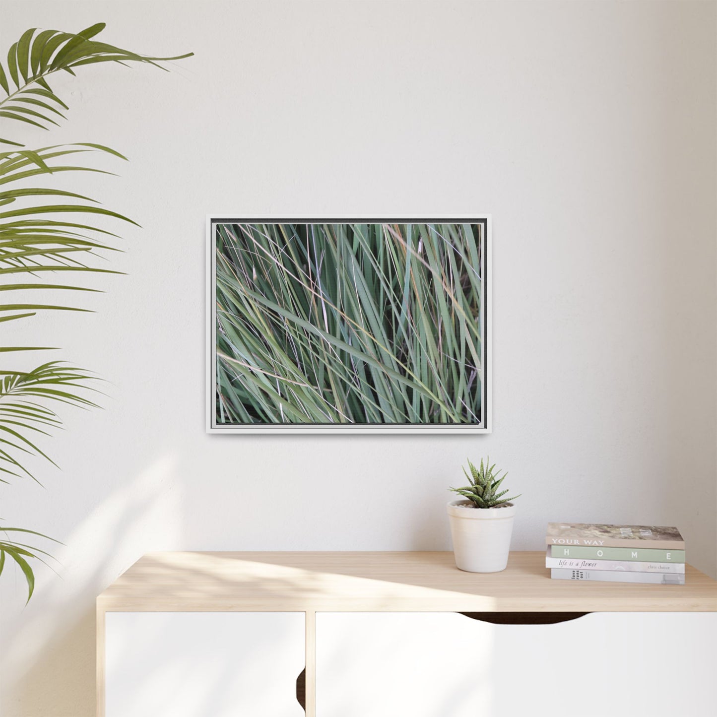 Grassland Symphony - Unique Stretched Canvas Wall Art - Art By Earth