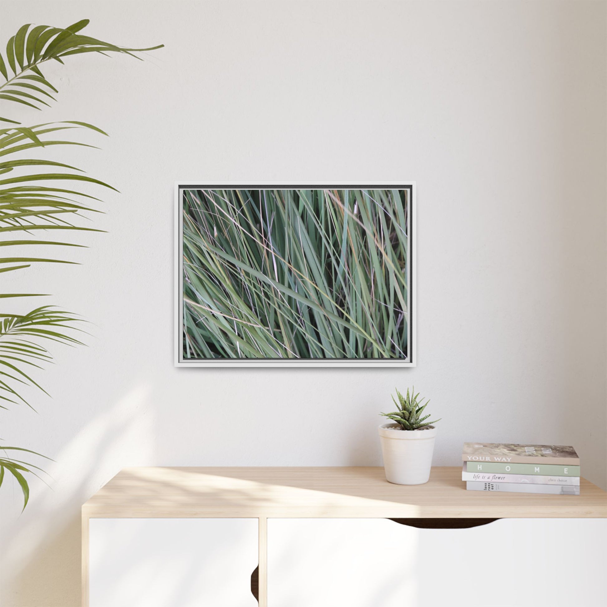 Grassland Symphony - Unique Stretched Canvas Wall Art - Art By Earth