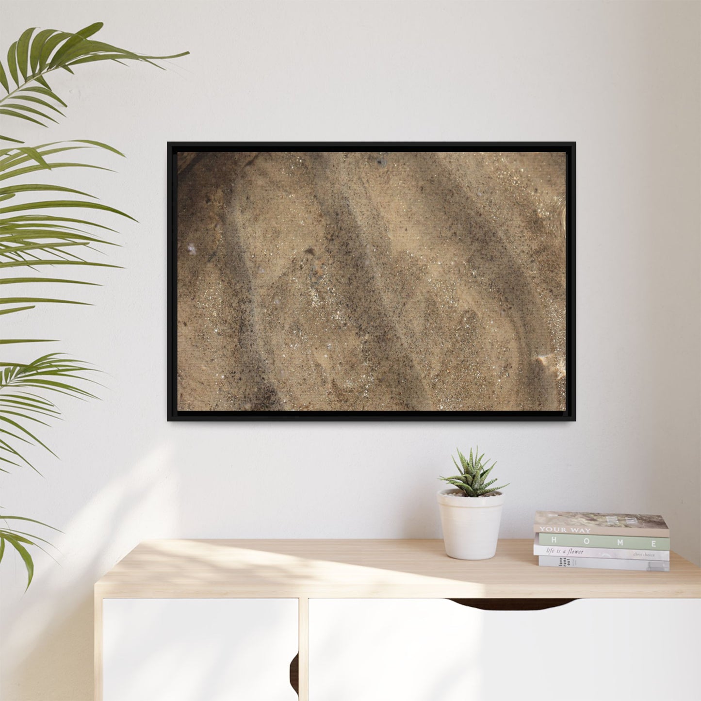 Tidal Pool Secrets - Unique Stretched Canvas Wall Art - Art By Earth
