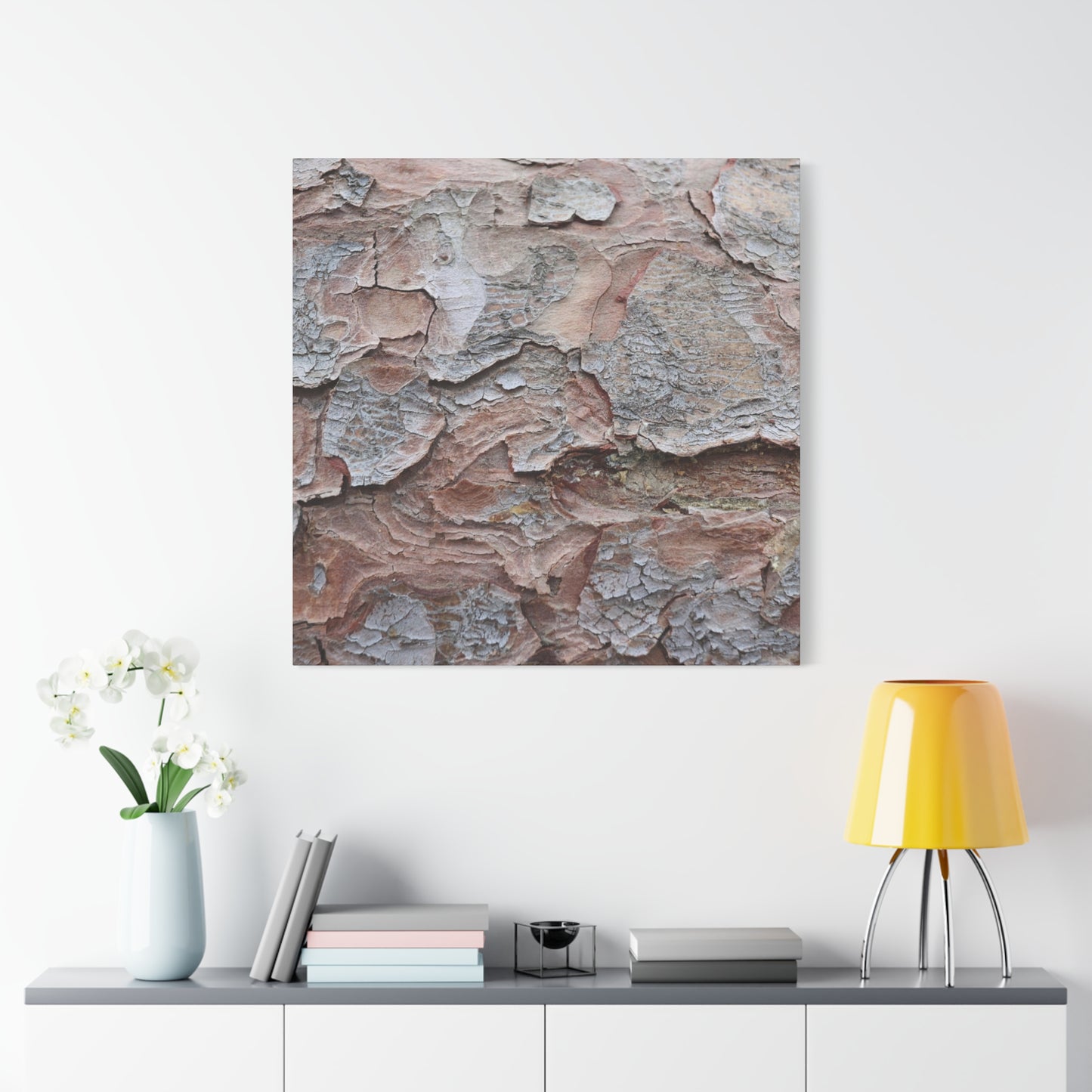 Textural Landscape - Unique Frameless Canvas Wall Art - Art By Earth