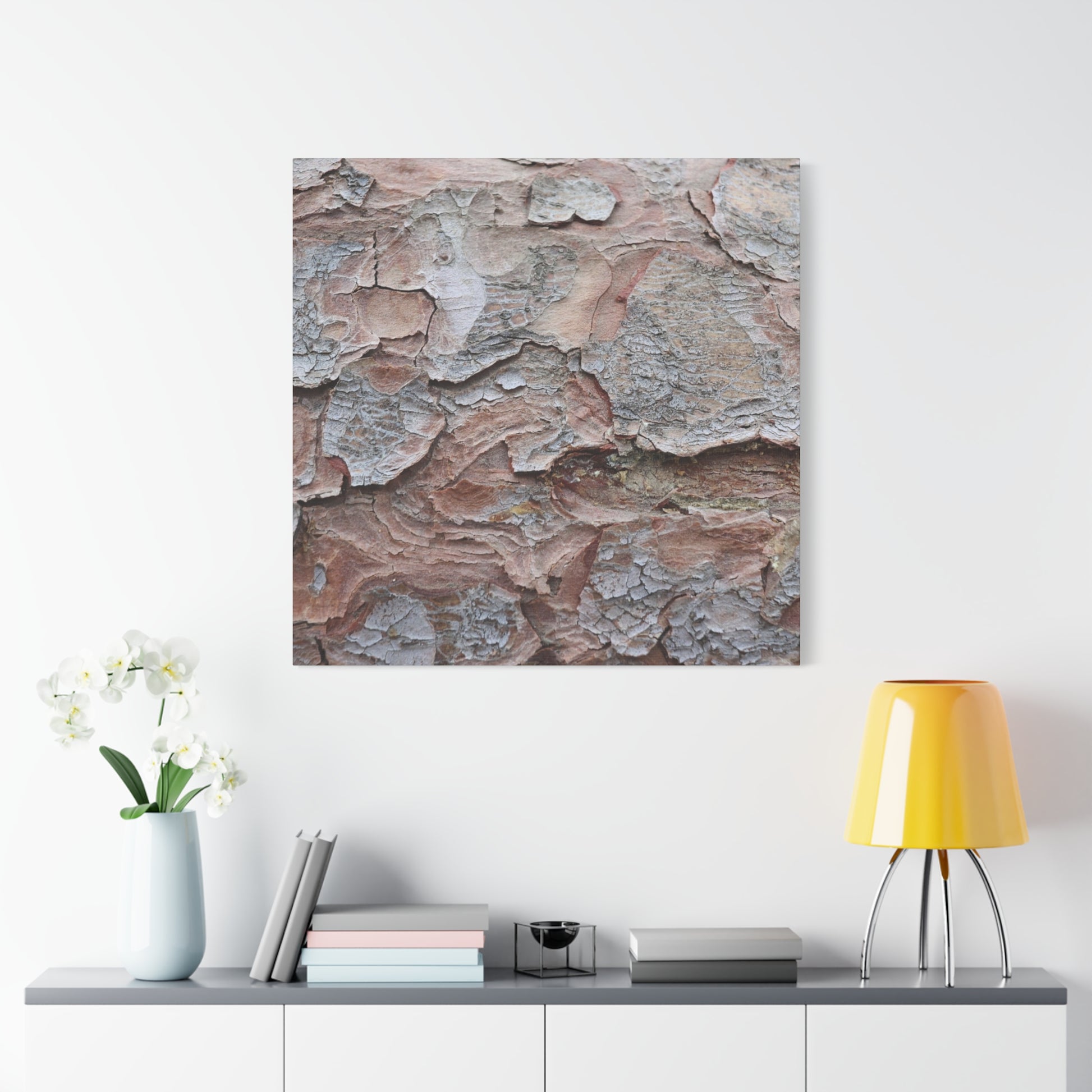 Textural Landscape - Unique Frameless Canvas Wall Art - Art By Earth