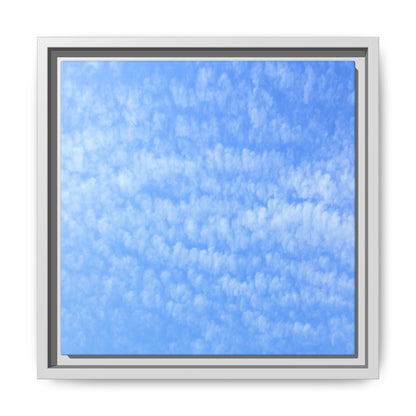 Wispy Blue Dreams - Unique Stretched Canvas Wall Art - Art By Earth
