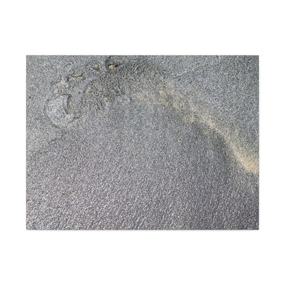 Ephemeral Whispers of Granite - Unique Frameless Canvas Wall Art - Art By Earth