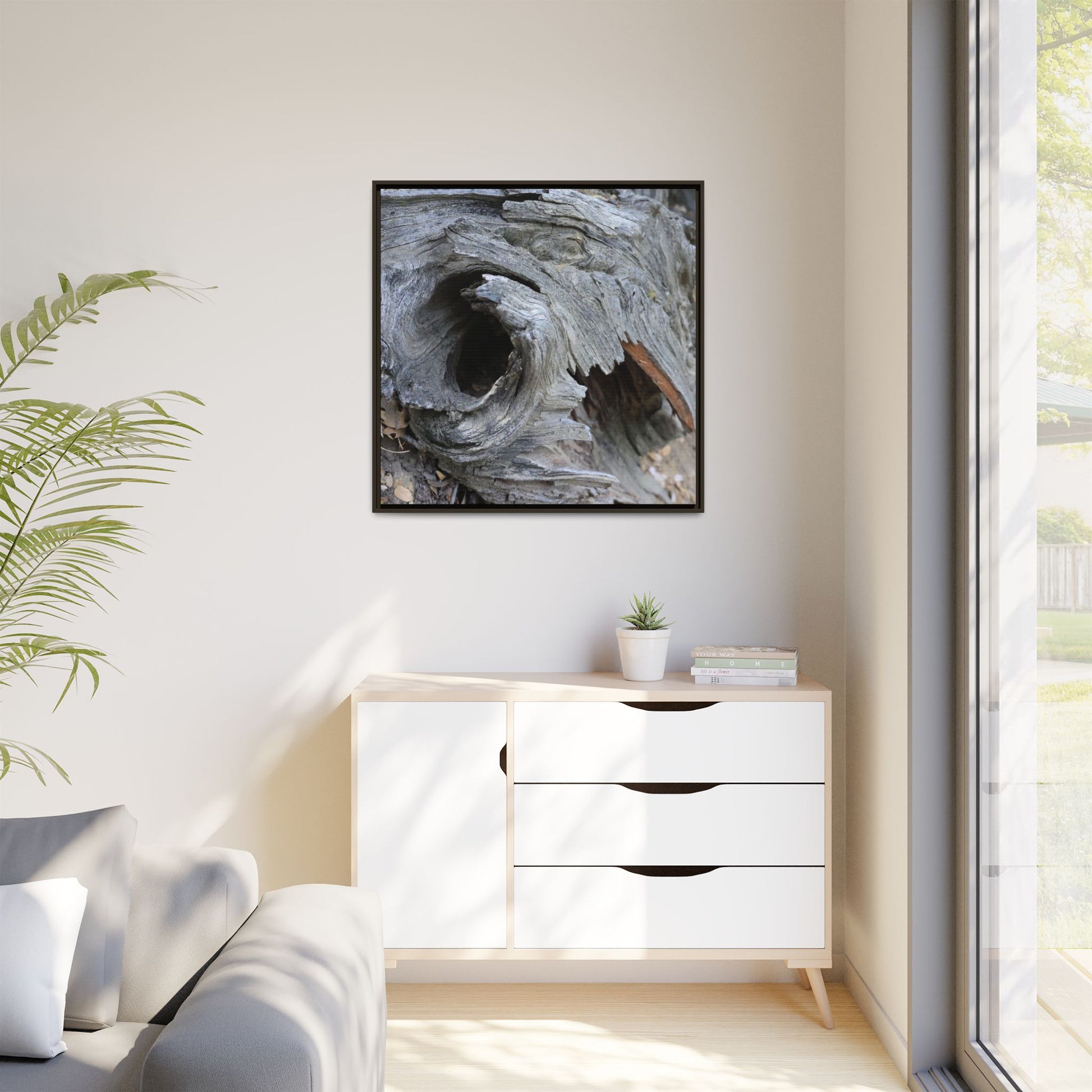 Bark's Labyrinth - Unique Stretched Canvas Wall Art - Art By Earth