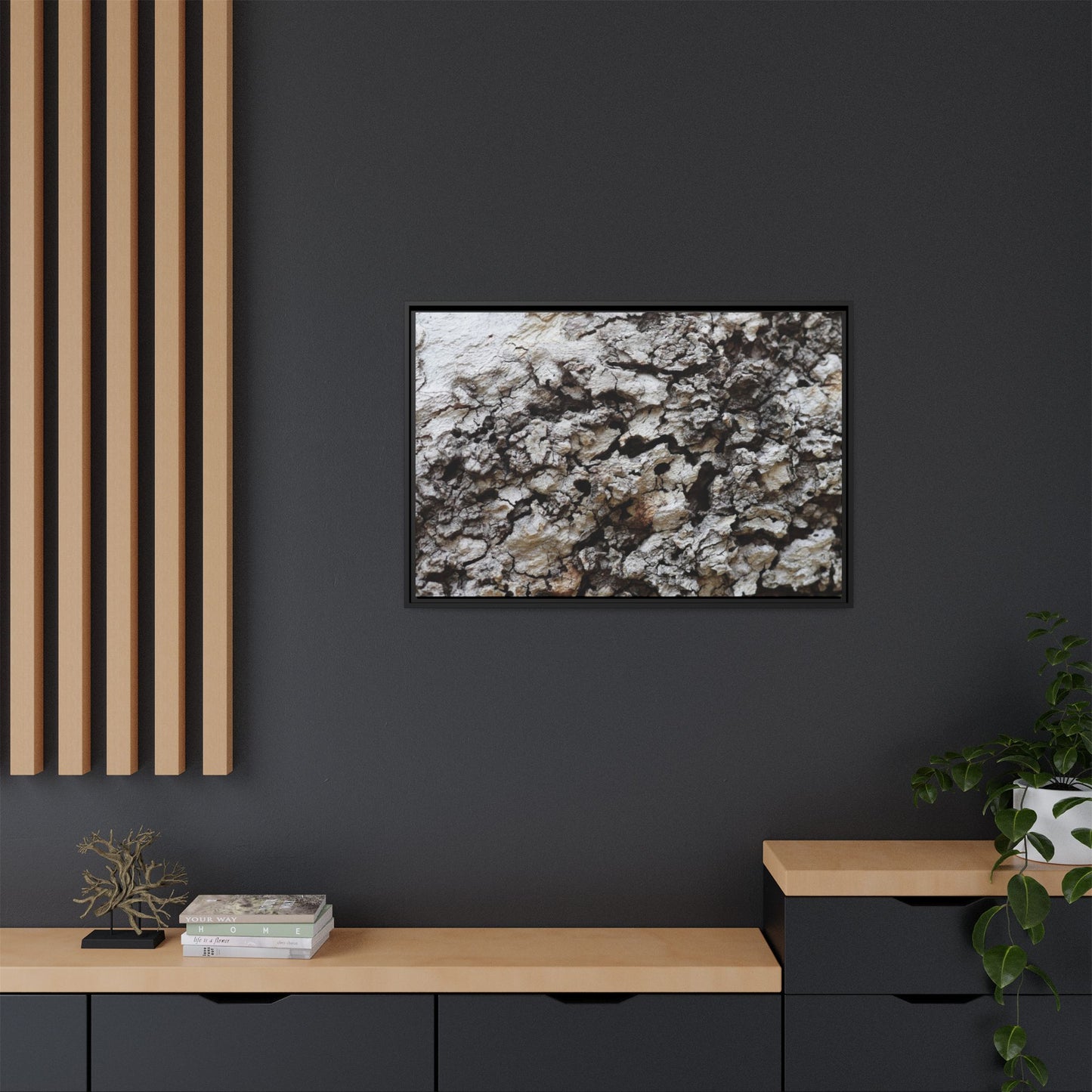 Cracked Terrain - Unique Stretched Canvas Wall Art - Art By Earth