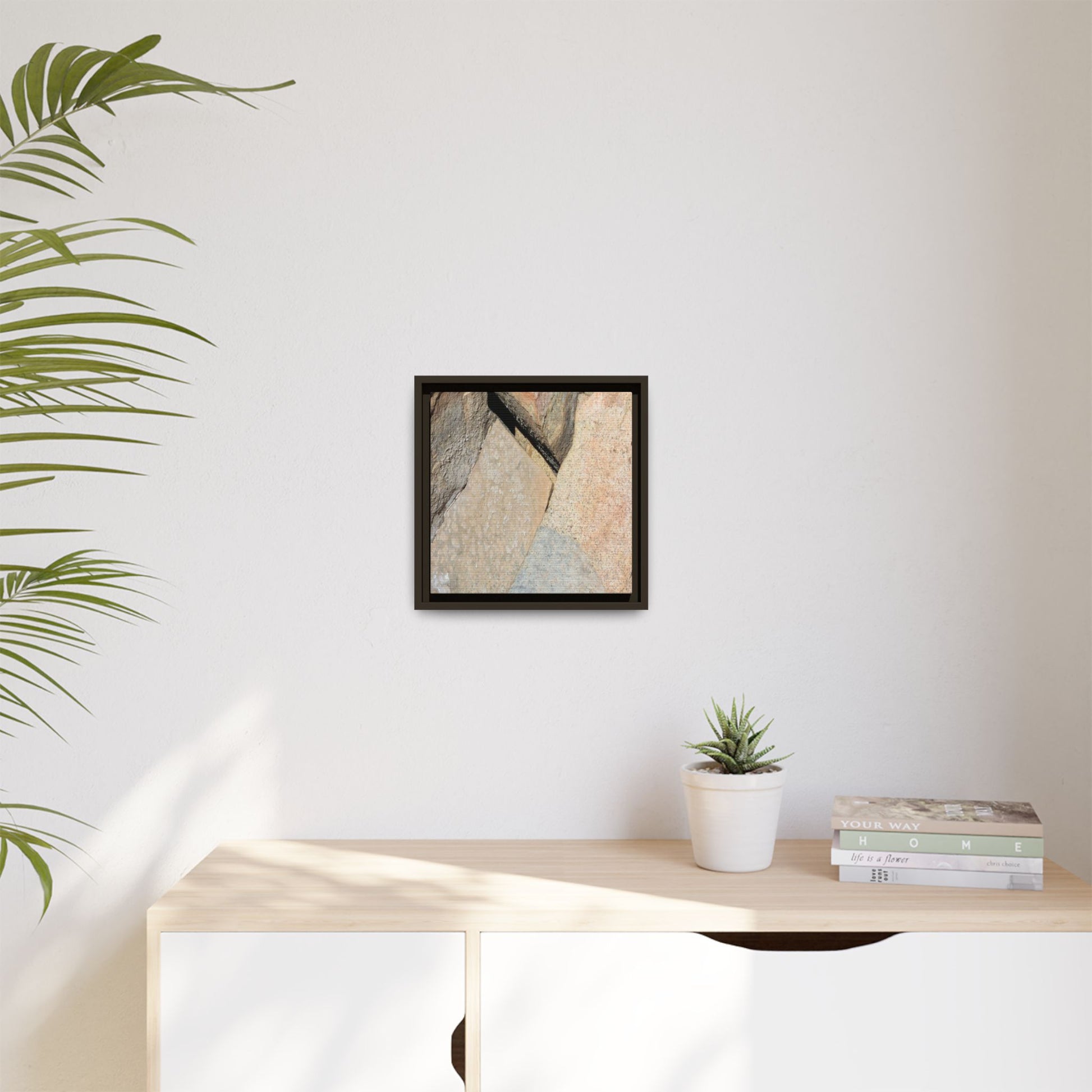 Rock Fragment - Unique Stretched Canvas Wall Art - Art By Earth