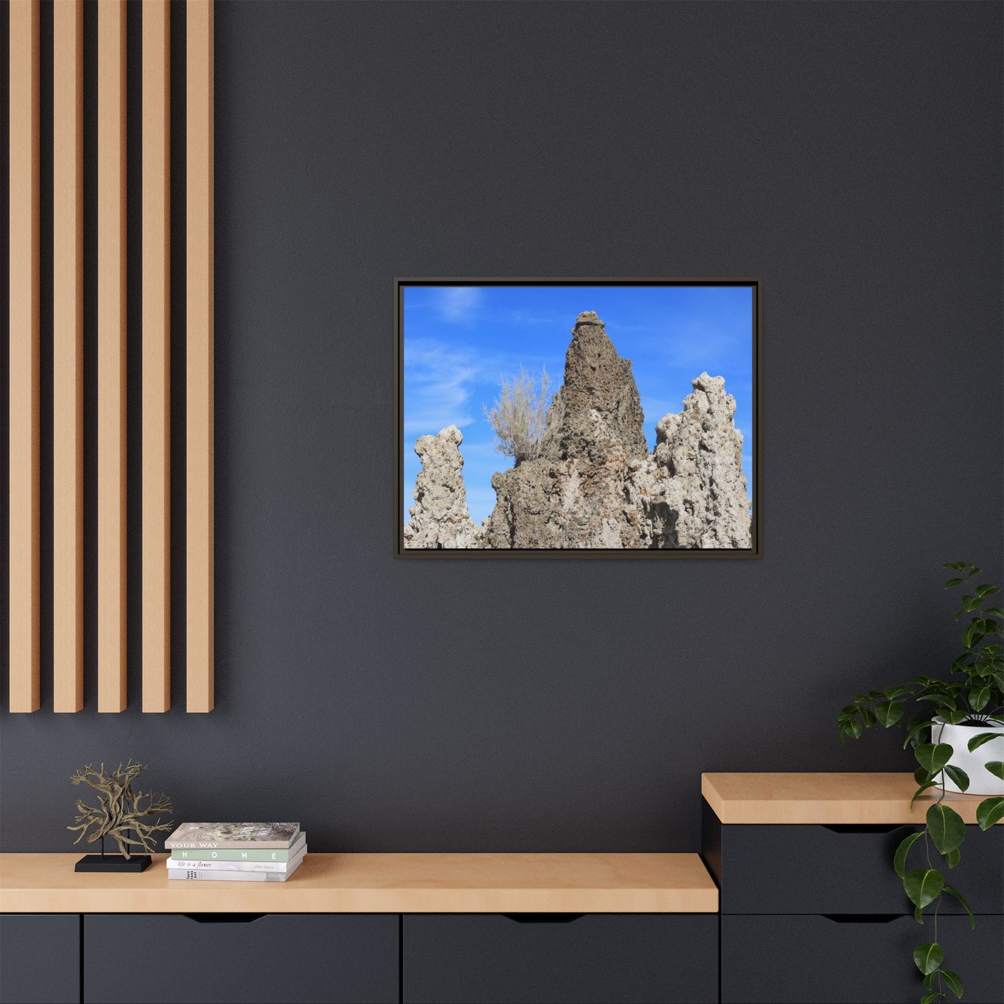 Silent Sentinels - Unique Stretched Canvas Wall Art