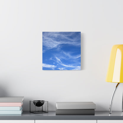 Sky's Ethereal Dance - Unique Frameless Canvas Wall Art - Art By Earth