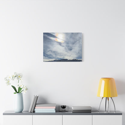 Whispers of Mountain Solitude - Unique Frameless Canvas Wall Art
