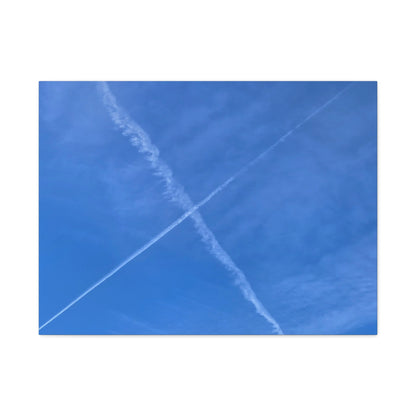 Crossing Paths - Unique Frameless Canvas Wall Art - Art By Earth