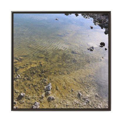 Ripples of Stone - Unique Stretched Canvas Wall Art