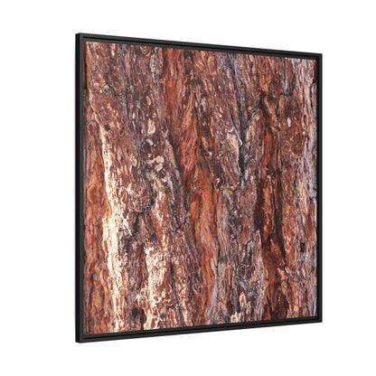 Wooden Mosaic - Unique Stretched Canvas Wall Art