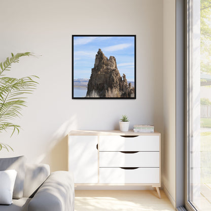 Tufa Towers of Silence - Unique Stretched Canvas Wall Art