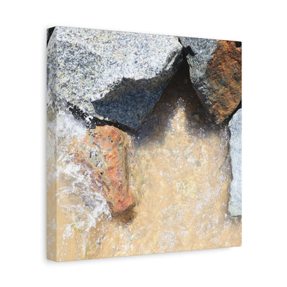 Rocky Embrace - Unique Frameless Canvas Wall Art - Art By Earth