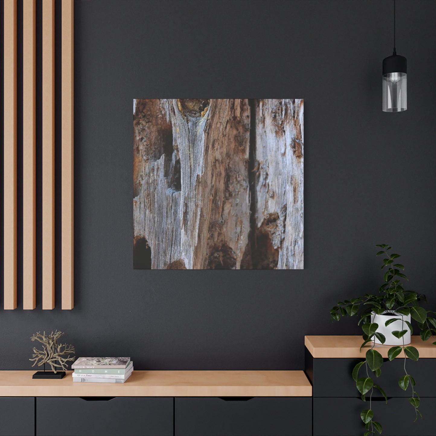 Timber Tapestry - Unique Frameless Canvas Wall Art - Art By Earth