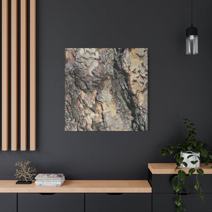 Wooden Labyrinth - Unique Frameless Canvas Wall Art - Art By Earth