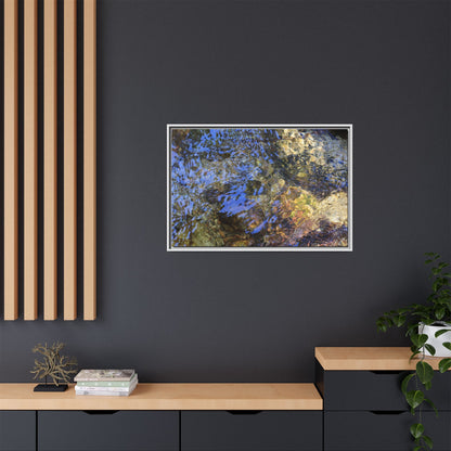 Aquatic Kaleidoscope - Unique Stretched Canvas Wall Art - Art By Earth