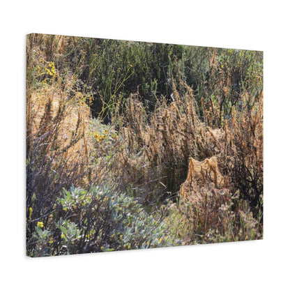 Sagebrush Desert Landscape - Unique Frameless Canvas Wall Art - Art By Earth