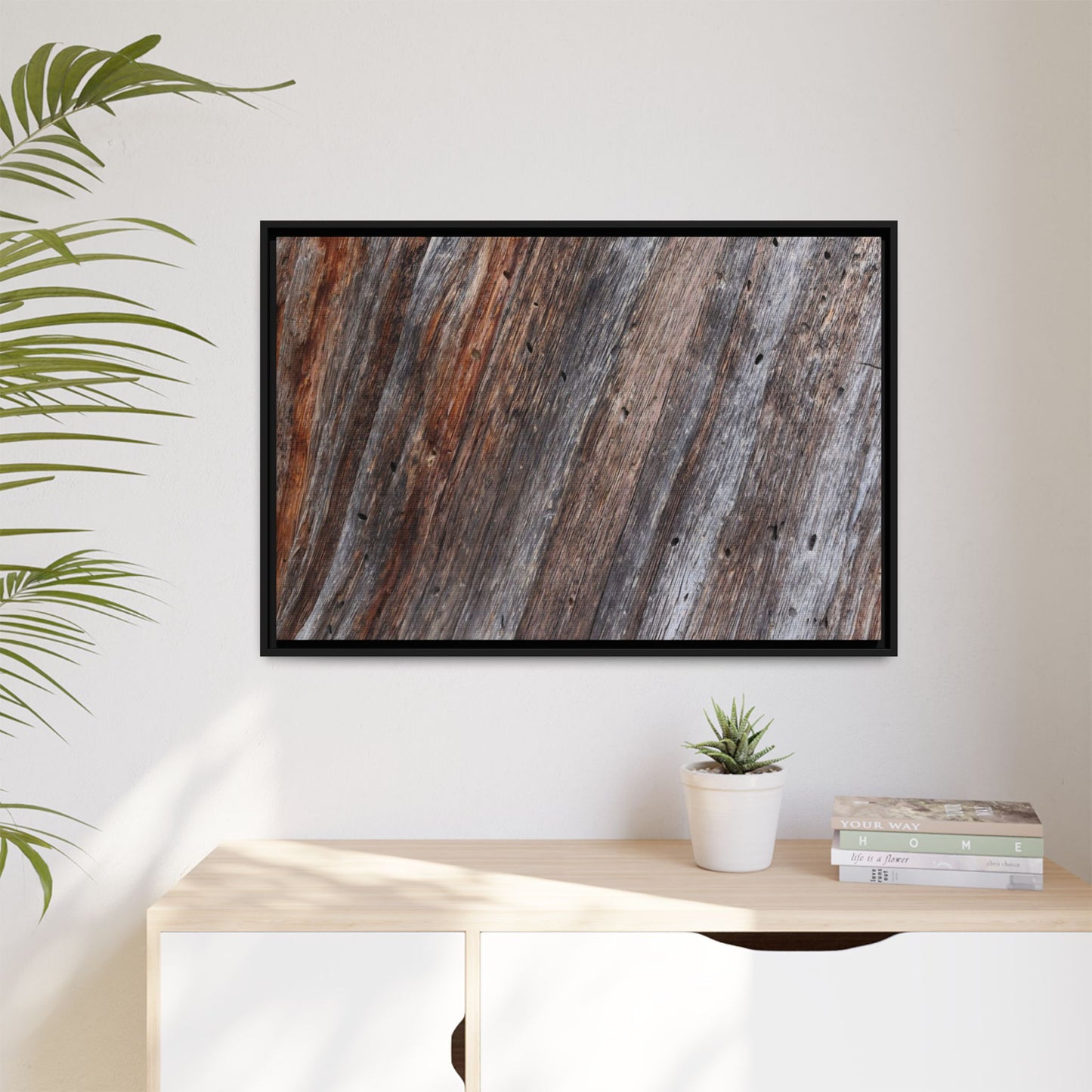 Rustic Floor - Unique Stretched Canvas Wall Art - Art By Earth