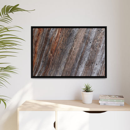 Rustic Floor - Unique Stretched Canvas Wall Art - Art By Earth